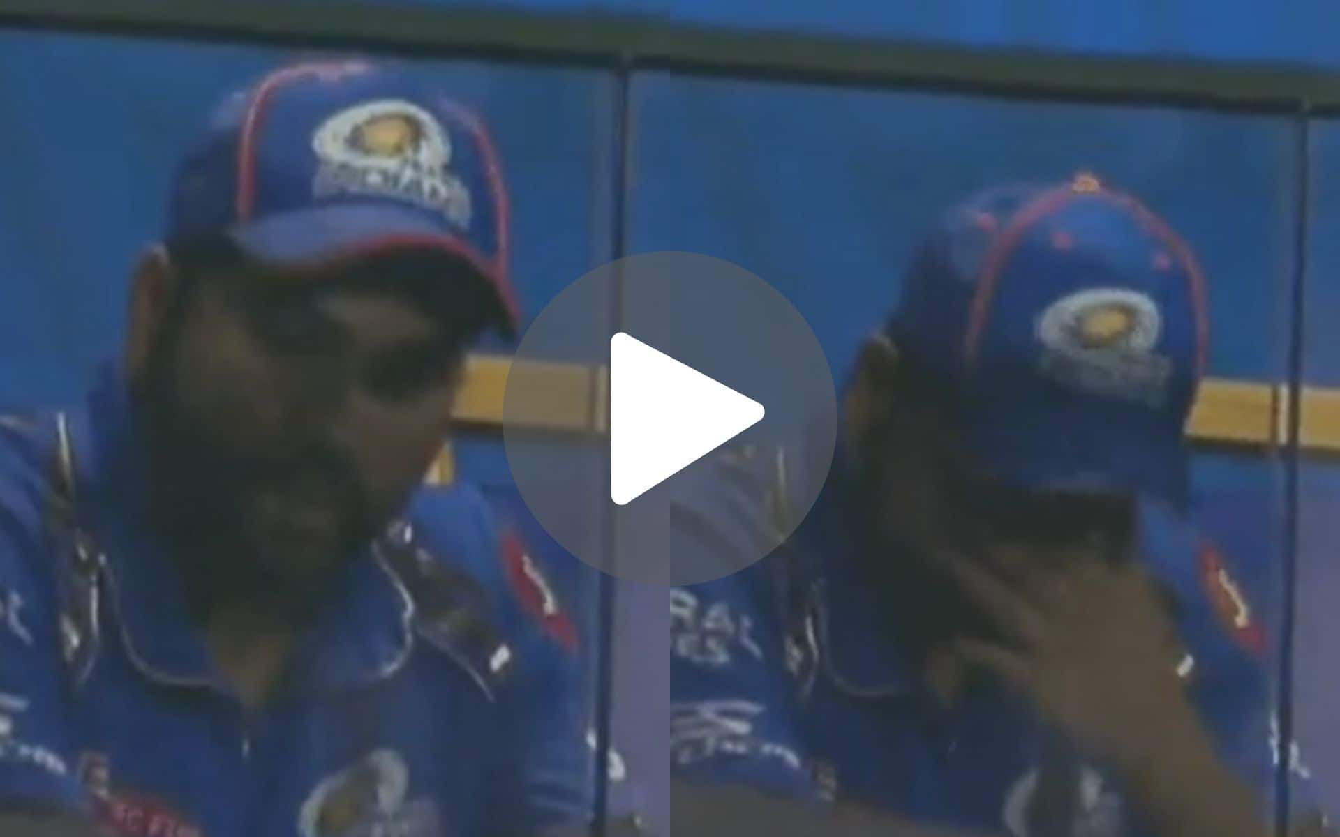 [Watch] Emotional Rohit Sharma 'Cries In The Dressing Room' After His Wicket On 4 In MI Vs SRH